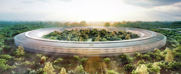 Новое здание Apple будет достроено к 2016 году