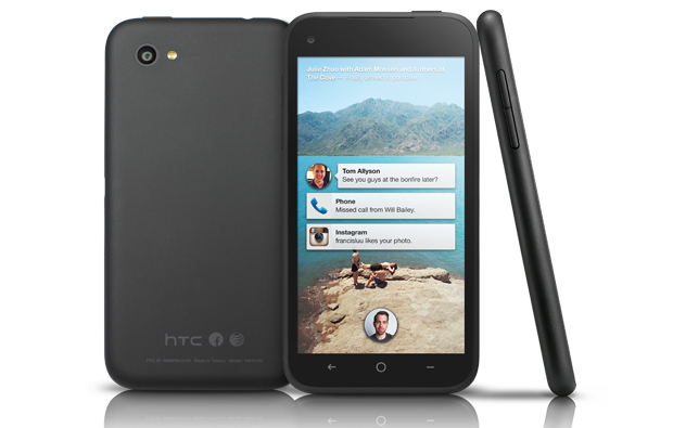 Facebook и HTC анонсировали социальный смартфон HTC First и оболочку Facebook Home для Android
