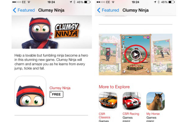 Приложения в магазине App Store скоро будут сопровождаться видео-трейлерами