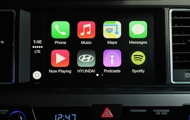 Hyundai Sonata 2015 года будут оснащены технологией Apple CarPlay