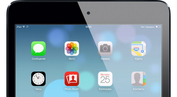 Галерея скриншотов iOS 7 для iPad и iPad mini
