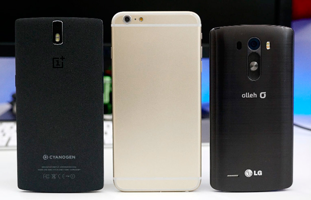 4,7” и 5,5” iPhone 6 сравнили с LG G3 и OnePlus One