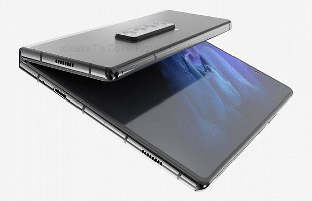 Создан концепт смартфона Samsung Galaxy Z Fold 3