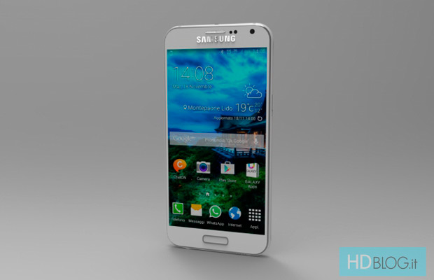 Концепт Samsung Galaxy S6, основанный на дизайне iPhone 6