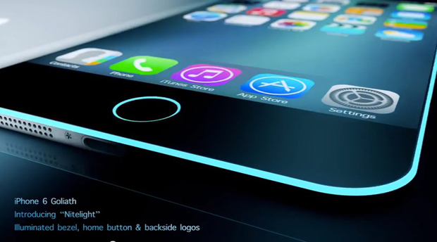 Концепт iPhone 6 с 5.7-дюймовым экраном, 3D-камерой и «Nitelight»-подсветкой