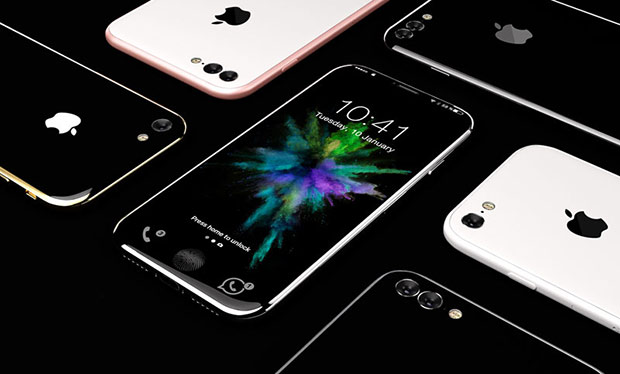 Создан концепт iPhone 8 с безрамочным дисплеем и стеклянным корпусом