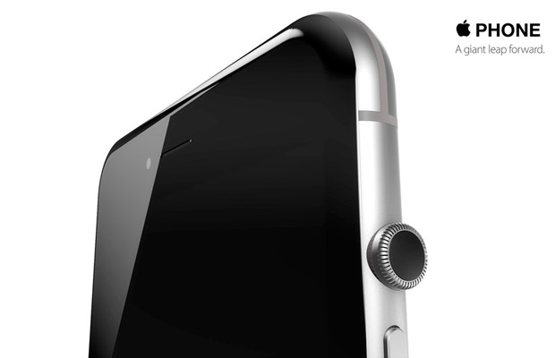 Представлен концепт iPhone 6s с колесиком Digital Crown