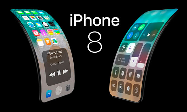 Создан концепт полностью гибкого iPhone 8