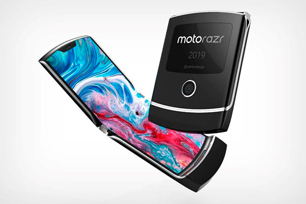 Трехмерную модель Moto RAZR 2019 показали в видео