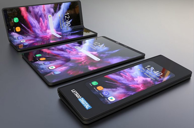 Создан реалистичный концепт сгибаемого смартфона Samsung Galaxy F