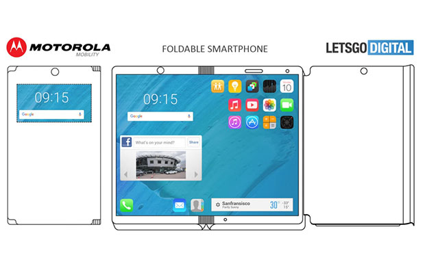 Motorola работает над собственным гибким смартфоном