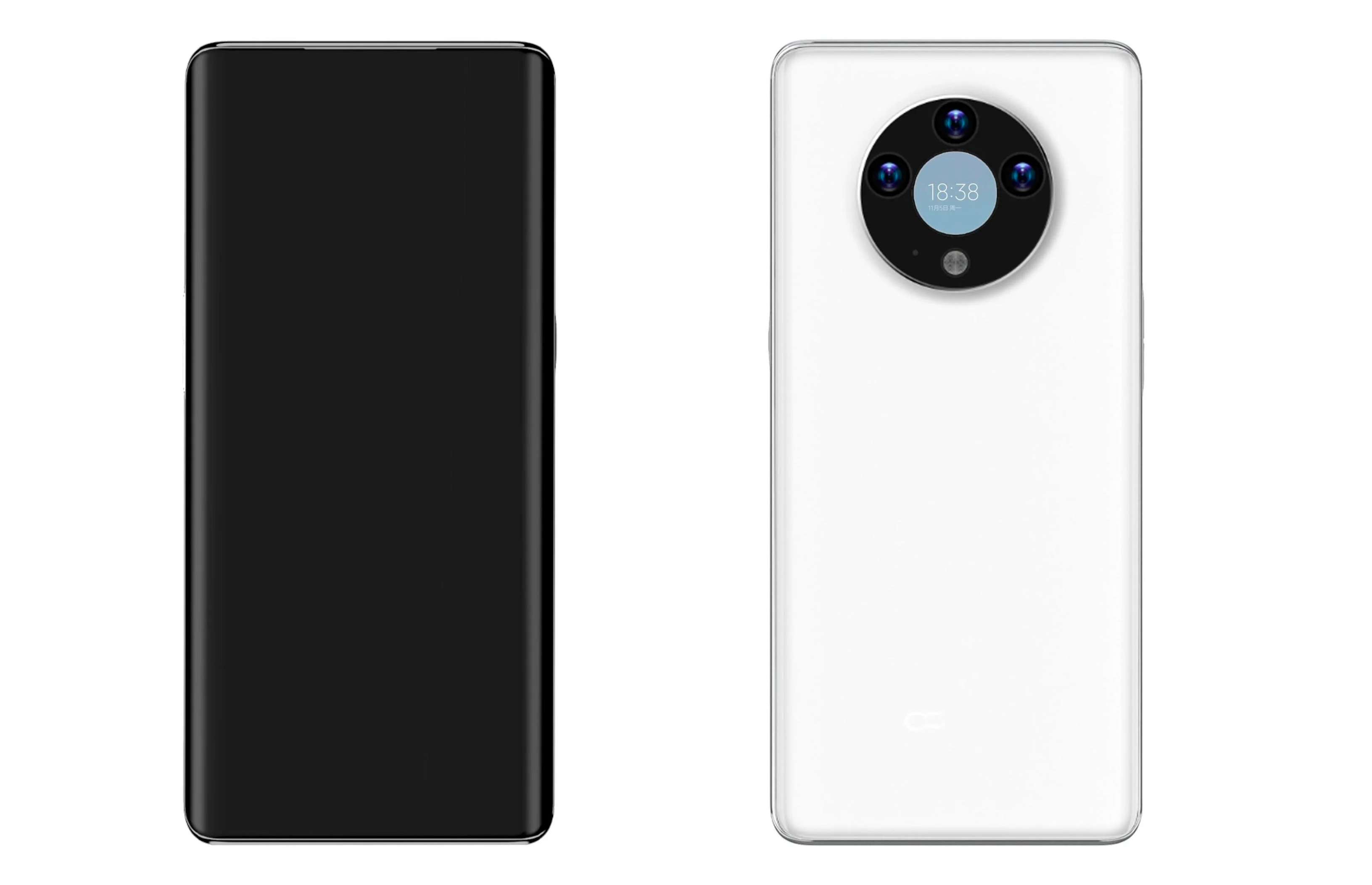 Oppo запатентовала дизайн смартфона с дополнительным дисплеем внутри задней камеры