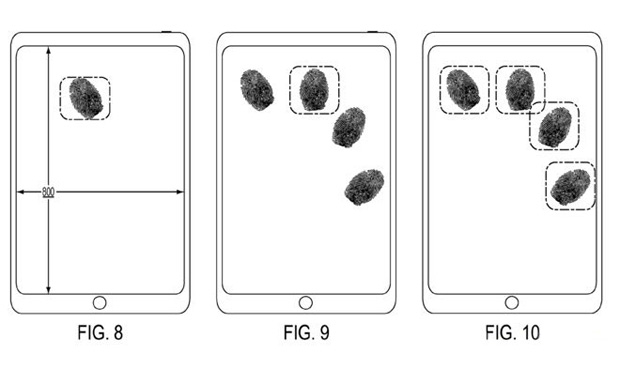 Apple запатентовала датчик Touch ID, встроенный в дисплей