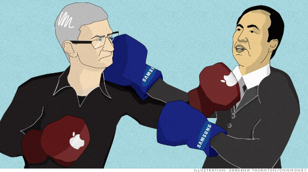 Главы Apple и Samsung встретятся для обсуждения патентных вопросов