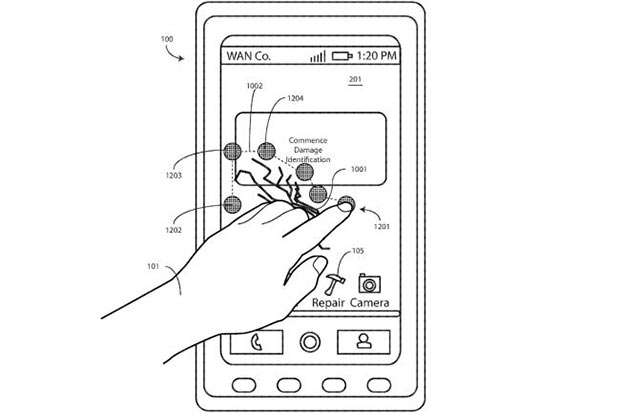 Motorola получила патент на самовосстанавливающийся экран смартфонов