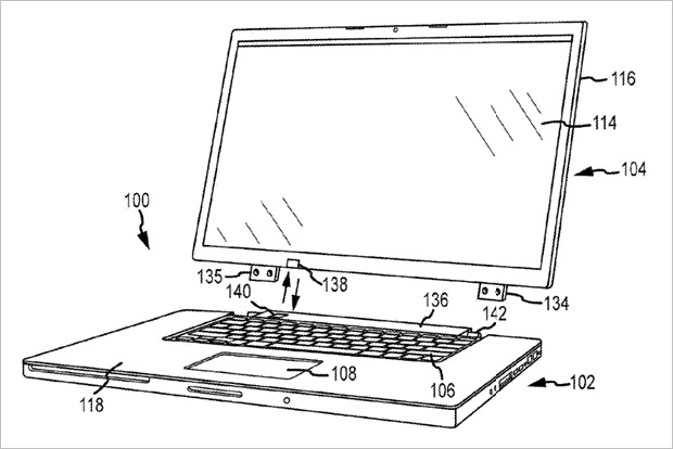 Apple запатентовала аналог Surface Book и 3D Touch клавиатуру
