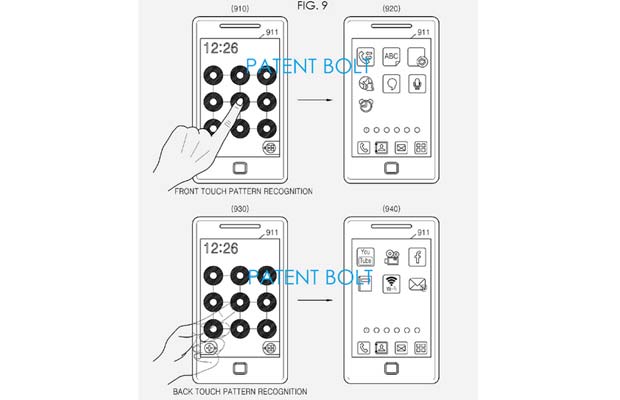 Samsung запатентовала двухсторонний прозрачный сенсорный дисплей