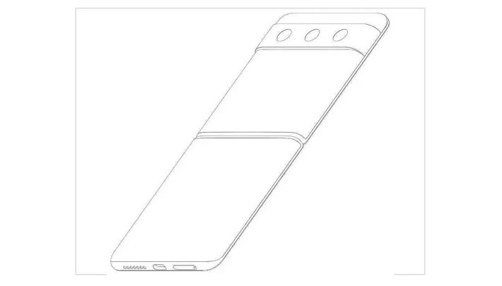 Xiaomi запатентовала смартфон-раскладушку со складным экраном