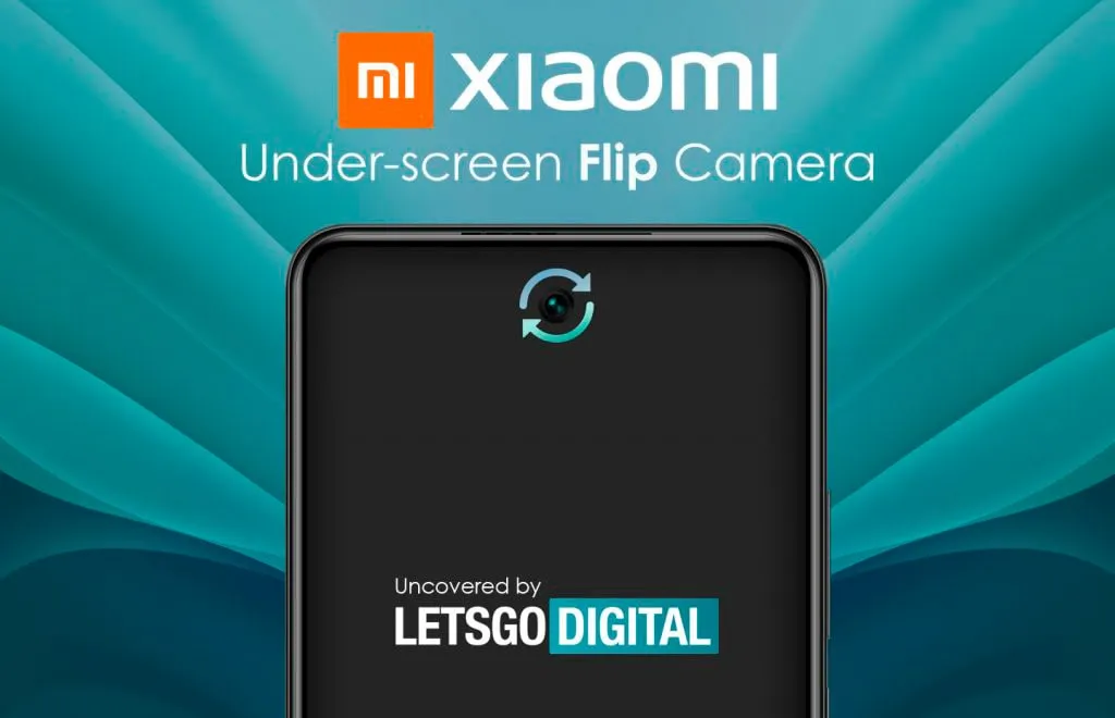 Xiaomi запатентовала дизайн смартфона с поворотной камерой под дисплеем