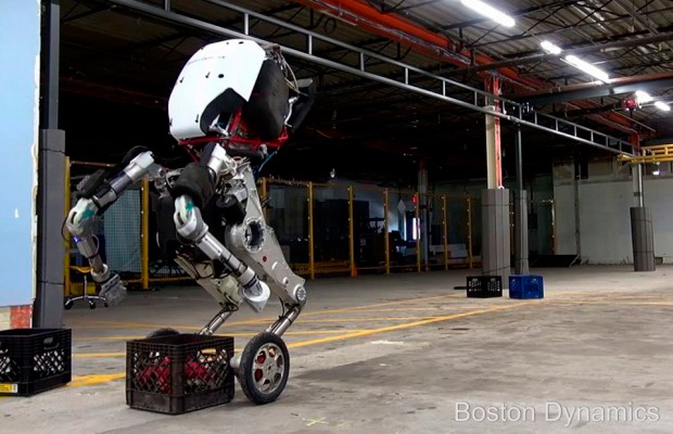 Boston Dynamics создали робота с ногами-колесами