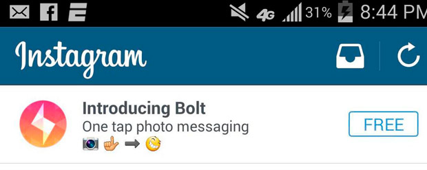 Instagram готовит конкурента Snapchat под названием Bolt