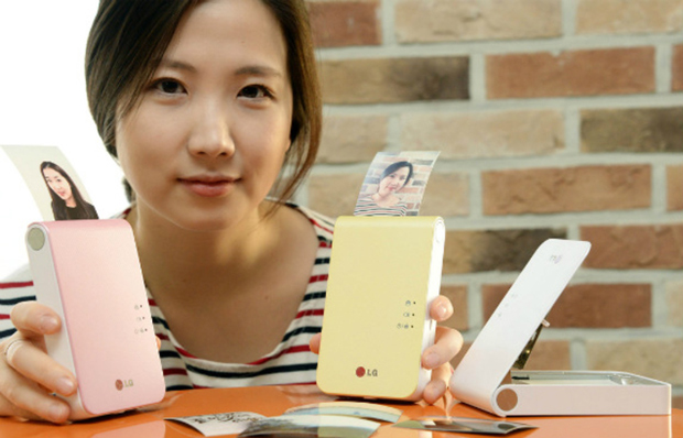 LG анонсировала мобильный принтер LG Pocket Photo 2