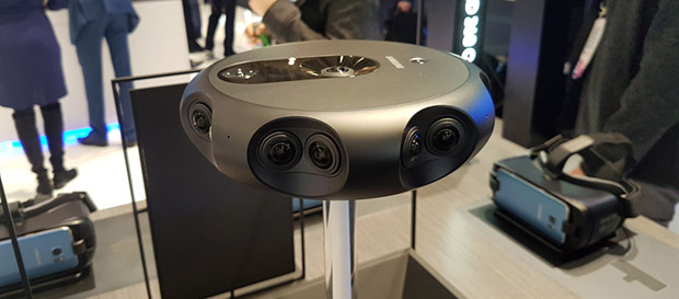 Представлена Samsung 3D 360 Camera, оснащенная 18 камерами