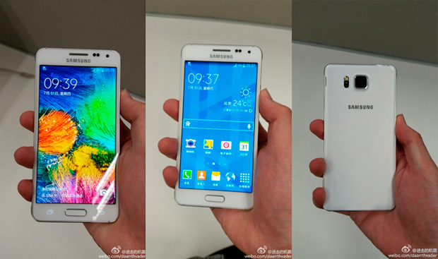Утечка демонстрирует Samsung Galaxy Alpha в белом исполнении