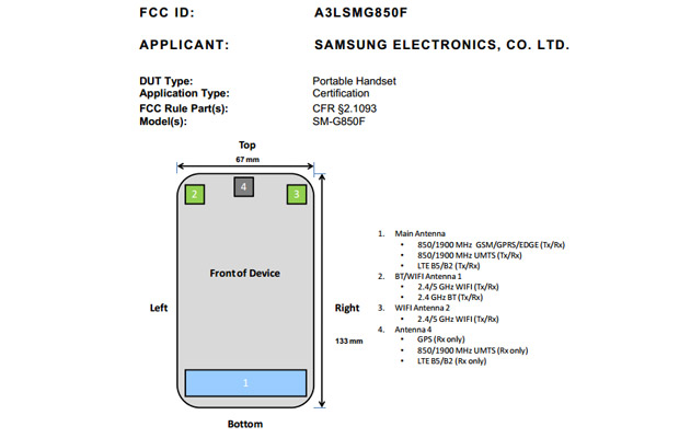 Samsung Galaxy Alpha получил одобрение FCC