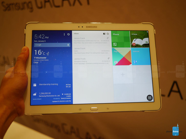 Samsung представила Galaxy Note Pro 12.2