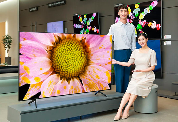 Представлены телевизоры Samsung QT67 QLED с первоклассным рейтингом энергоэффективности