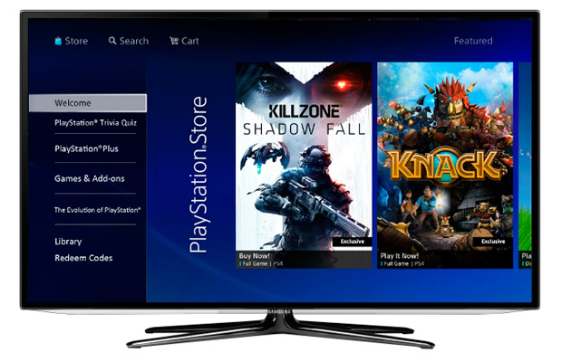 На телевизорах Samsung вскоре можно будет играть PS4 игры без приставки