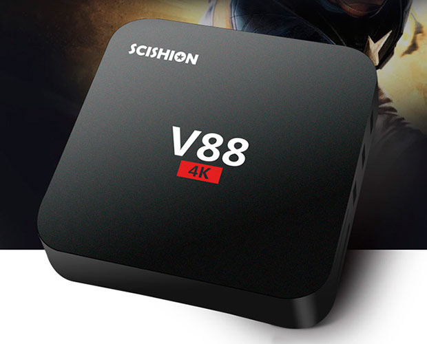 Представлена новая TV-приставка Scishion V88 на базе Android 5.1