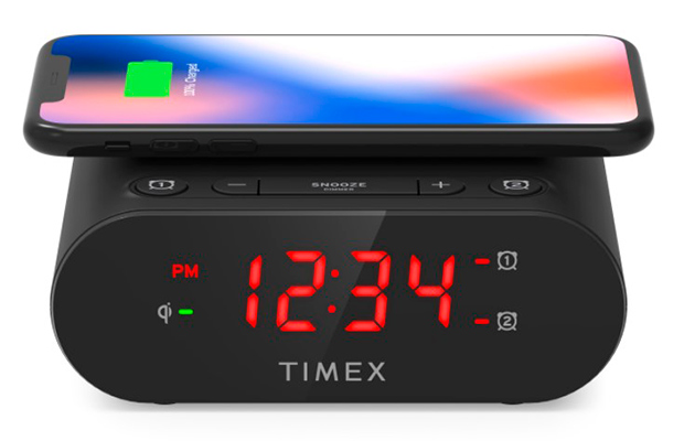Консорциум Wireless Power Consortium сертифицировал будильник Timex с беспроводной зарядкой