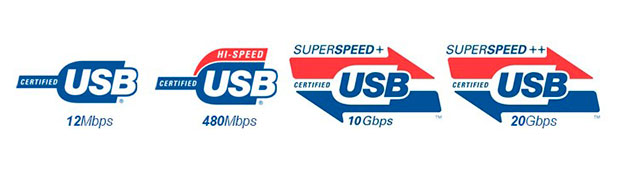 Скорость передачи данных по USB 3.2 превысит 20 Гб/с