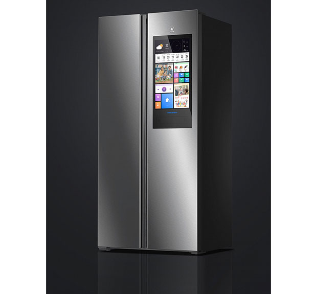 Представлен холодильник Xiaomi Yunmi 450L с 21-дюймовым дисплеем