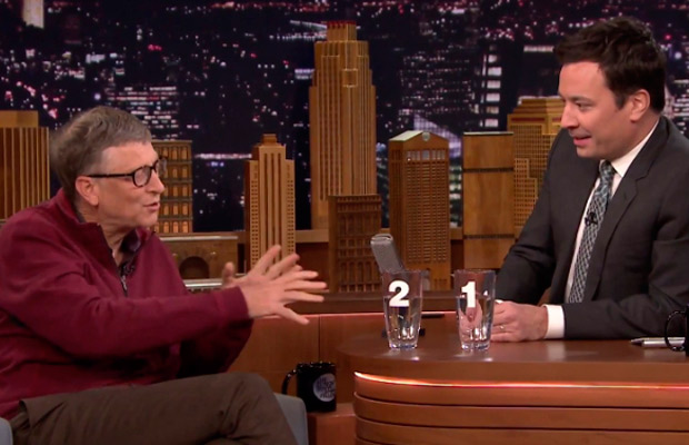 Билл Гейтс заставил ведущего шоу выпить стакан с переработанной мочой