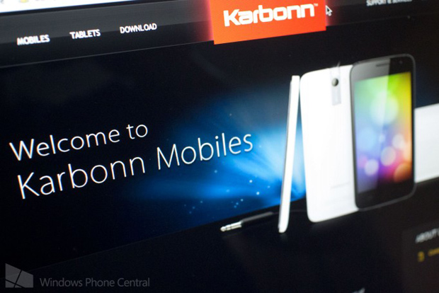Karbonn выпустит смартфон на двух ОС Android и Windows Phone в июне