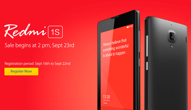 Xiaomi продаст еще 60,000 смартфонов Redmi 1S