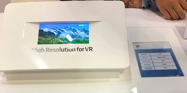 Samsung представила 5.5-дюймовый 4K дисплей для виртуальной реальности