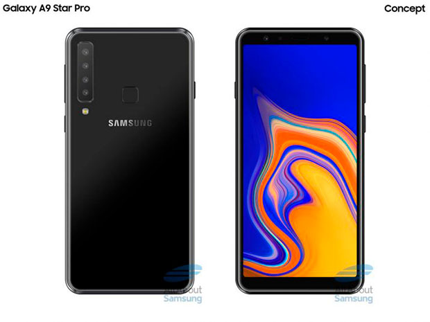 Слиты характеристики и фото смартфона Samsung с четверной основной камерой