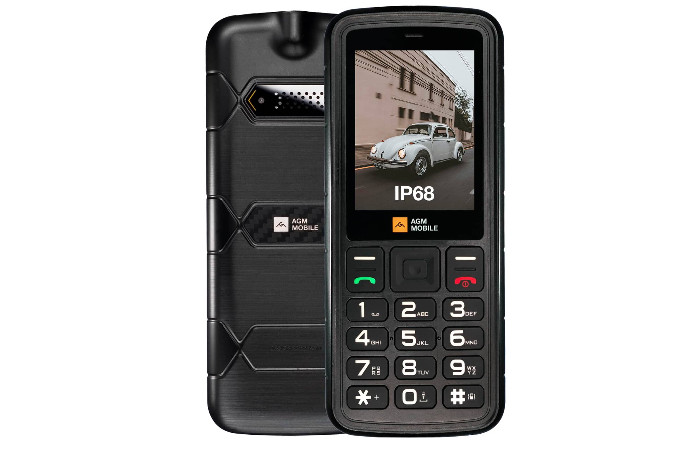 Представлен защищенный кнопочный телефон AGM M9