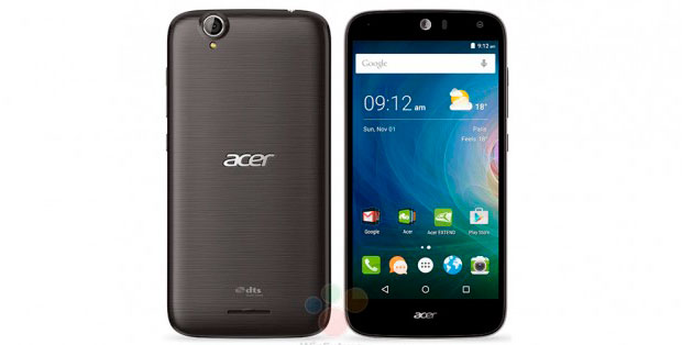 Утечка выявила спецификации смартфонов Acer Liquid Z630 и Liquid Z530