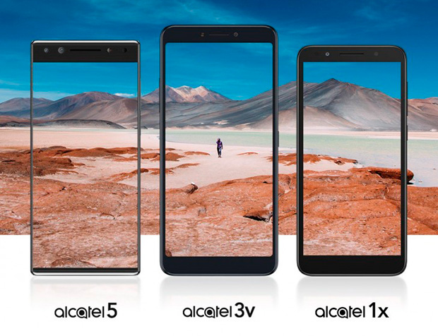 Alcatel анонсирует три новых телефона 24 февраля