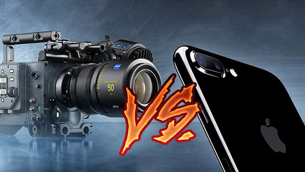 iPhone 7 сравнили с камерой, на которую снимают фильмы в Голливуде