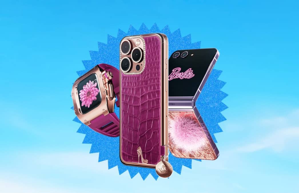 Caviar выпустила iPhone 15 Pro, Watch Series 9, Galaxy Z Flip5 в версиях Barbiecore