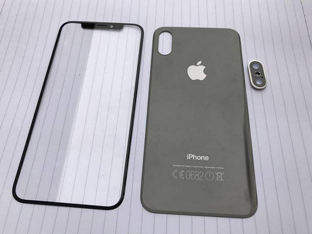 Шпионам удалось запечатлеть переднюю и заднюю панели iPhone 8