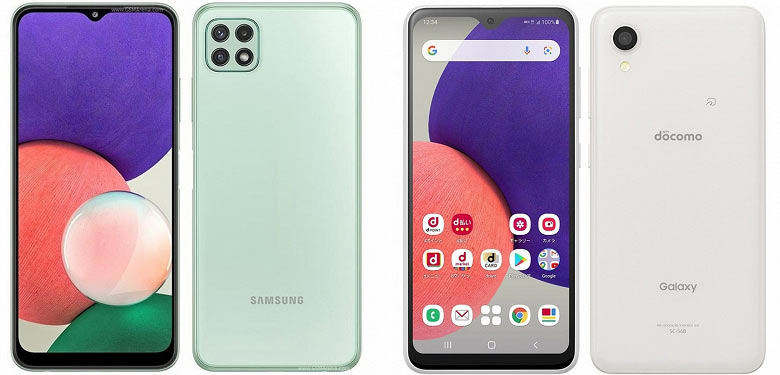 Раскрыты характеристики смартфона Samsung Galaxy A22e 5G