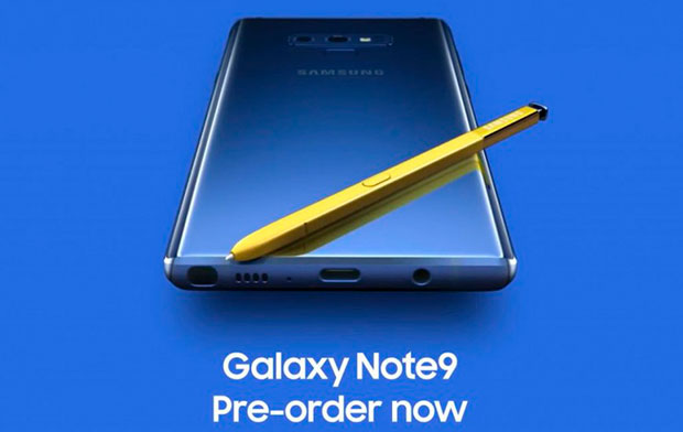 Samsung случайно слила в Сеть официальное видео Galaxy Note9