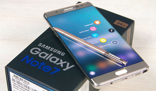 Замененные Samsung Galaxy Note 7 имеют проблемы с перегревом